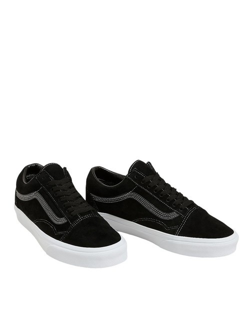VANS OLD SKOOL Suede leather sneakers black - Unisex shoes