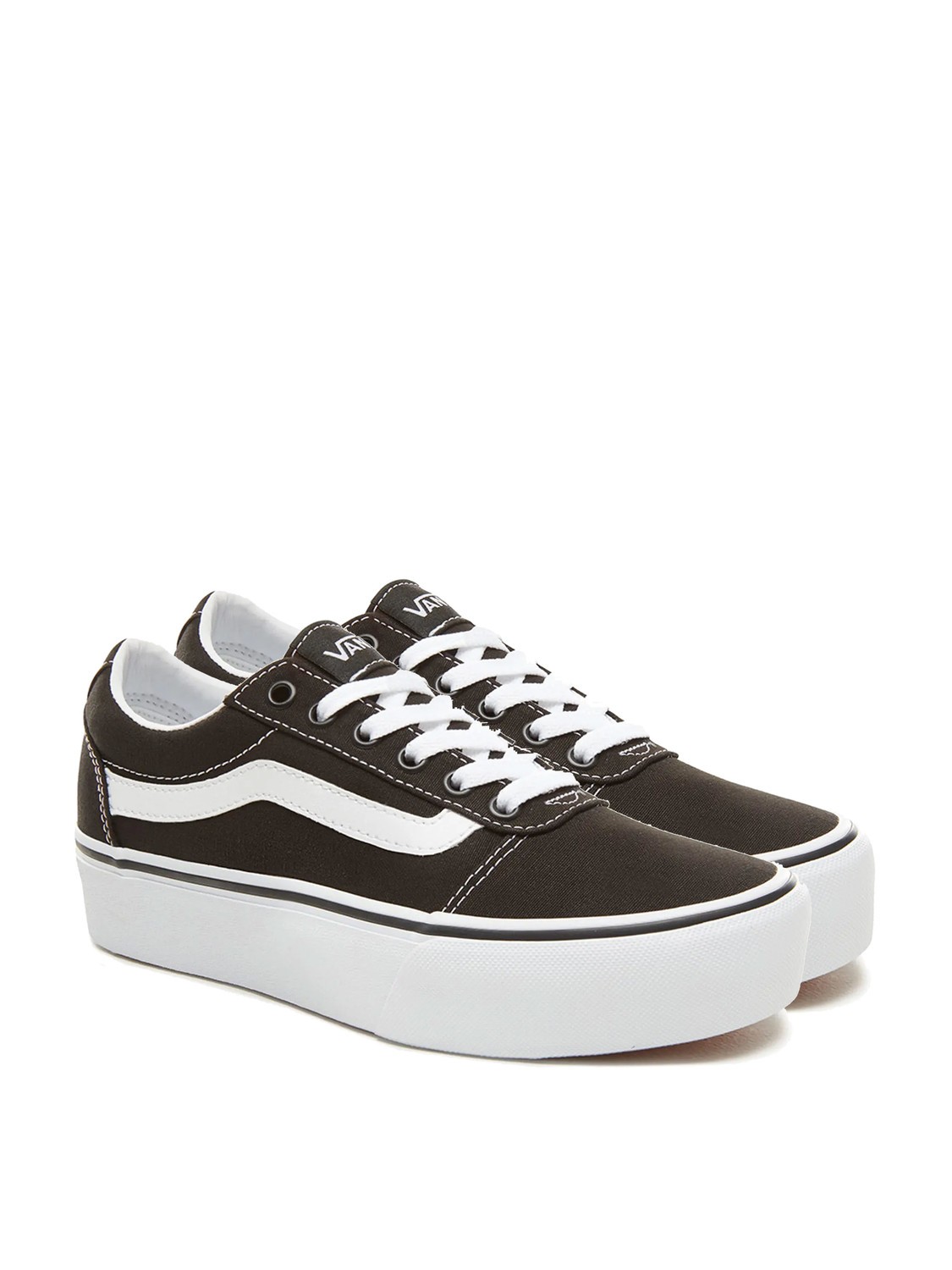 Vans ward black white clearance
