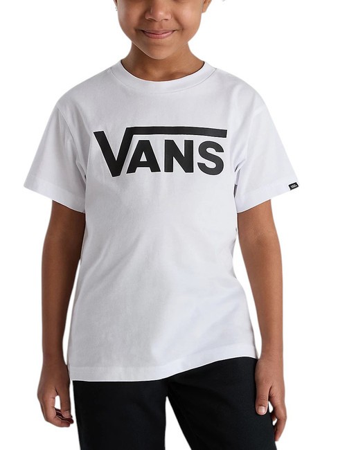 VANS VANS CLASSIC Cotton T-shirt white / black - Child T-shirt