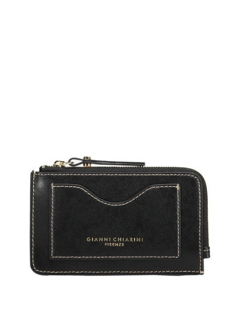 GIANNI CHIARINI WALLETS CALF  Leather wallet Black - Women’s Wallets
