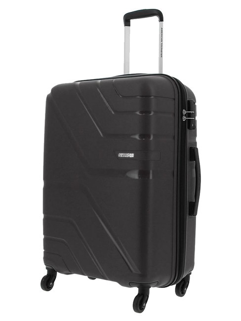 AMERICAN TOURISTER UPLAND Medium size trolley BLACK - Rigid Trolley Cases
