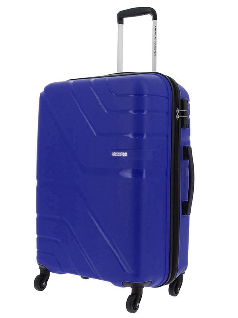 AMERICAN TOURISTER UPLAND Large size trolley BLUE - Rigid Trolley Cases