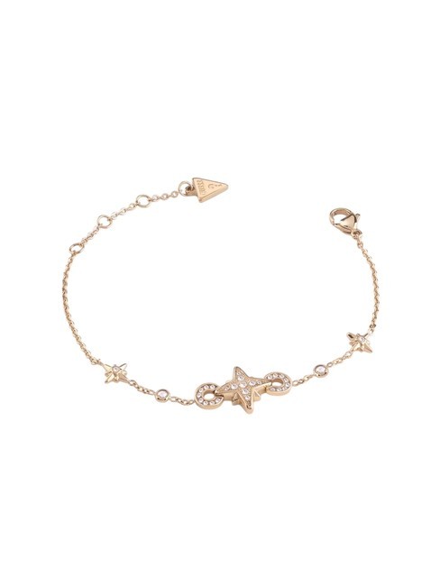 GUESS IN THE SKY Bracelet with star and zirconia yellow gold - Bracelets