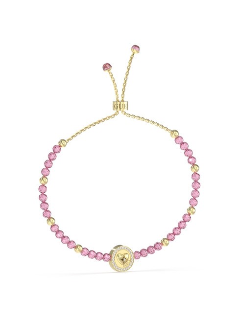 GUESS ARM PARTY Beaded Bracelet yellow gold/pink - Bracelets