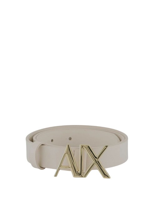ARMANI EXCHANGE A|X LETTERING Leather belt dark pisco - Belts