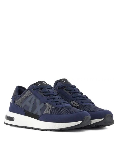 ARMANI EXCHANGE DUSSELDORF Sneakers Man navy+black - Men’s shoes
