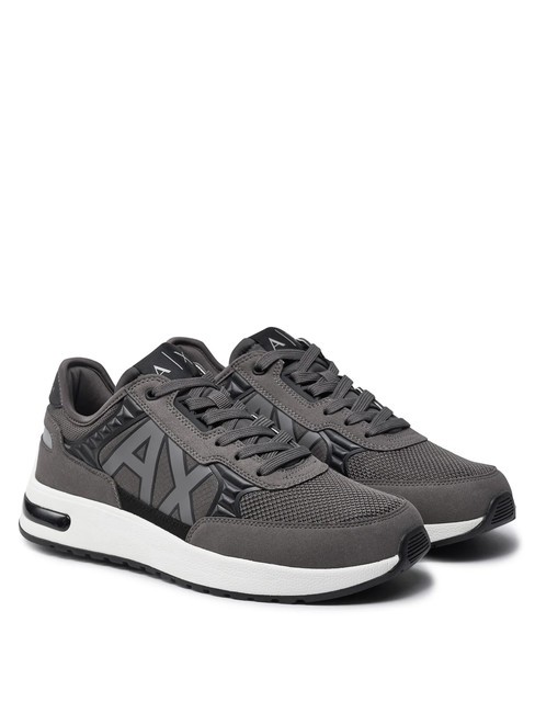 ARMANI EXCHANGE DUSSELDORF Sneakers Man iron+black - Men’s shoes