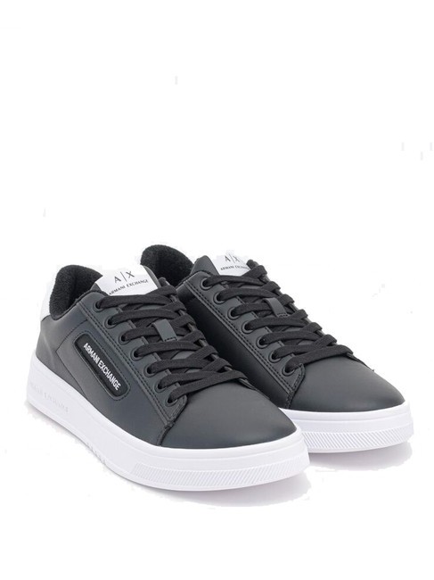 ARMANI EXCHANGE A|X LOGO Sneakers black+op.white - Men’s shoes