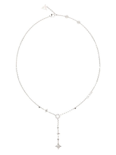 GUESS IN THE SKY Star Pendant Necklace SILVER - Necklaces