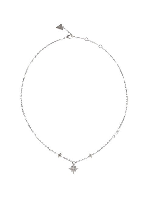 GUESS IN THE SKY Star Necklace SILVER - Necklaces