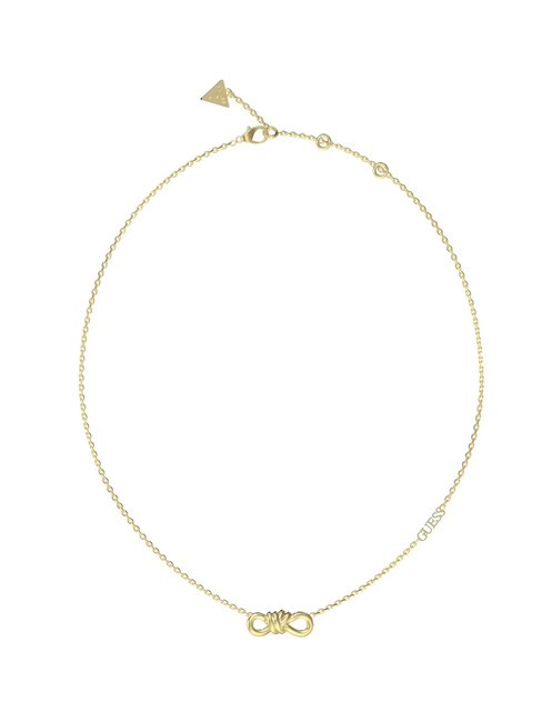 GUESS MODERN LOVE Knot Necklace yellow gold - Necklaces