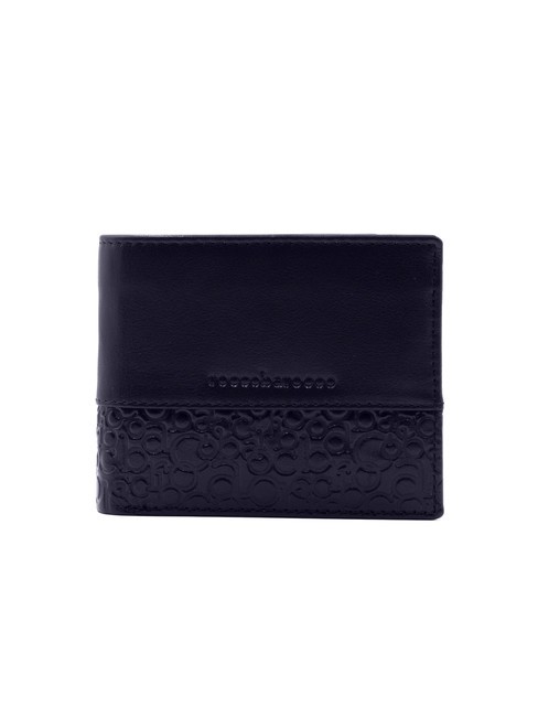 ROCCOBAROCCO BRYAN Leather wallet with flap navy - Men’s Wallets