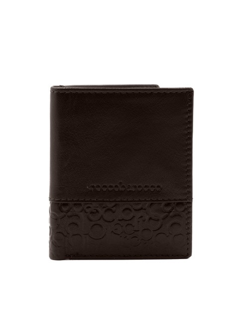 ROCCOBAROCCO BRYAN Vertical leather wallet brown - Men’s Wallets