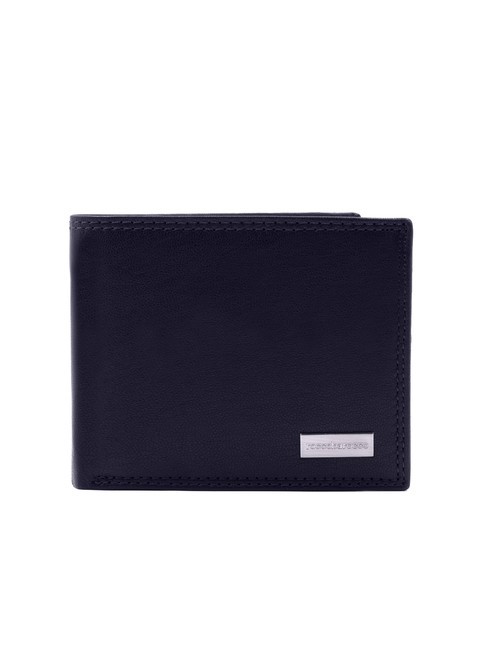 ROCCOBAROCCO ALEX Leather wallet with coin purse navy - Men’s Wallets