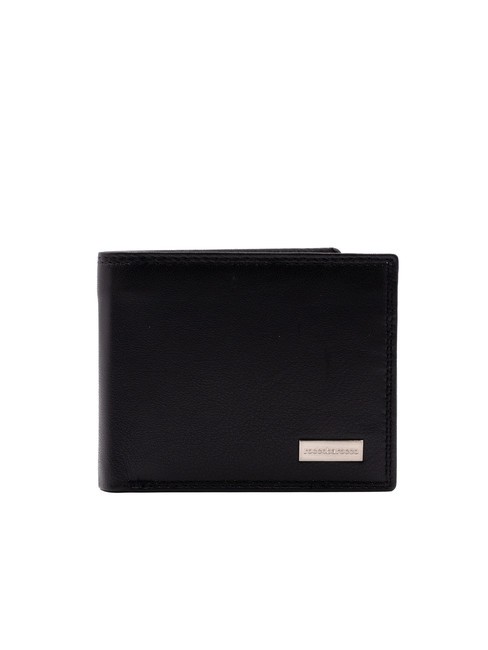 ROCCOBAROCCO ALEX Leather wallet with coin purse black - Men’s Wallets