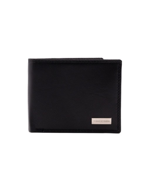 ROCCOBAROCCO ALEX Leather wallet with coin purse black - Men’s Wallets