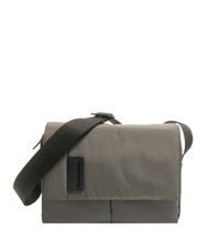 PIQUADRO CAMPIONARIO - P16  Small messenger in leather and fabric CLASSY - Work Briefcases - 1