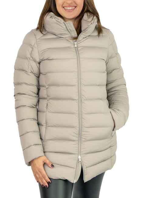 COLMAR EXPERT Medium length down jacket coffee cream - Women's down jackets