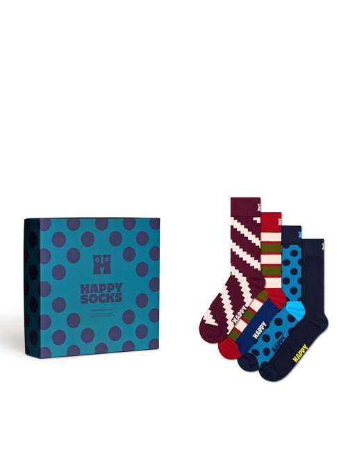 HAPPY SOCKS NEW VINTAGE Gift set socks 4 pairs navy - Unisex Socks