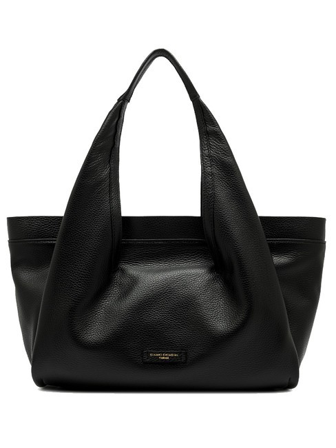 GIANNI CHIARINI GIULIA Leather shoulder bag Black - Women’s Bags