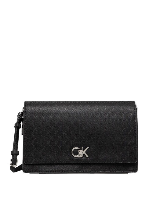 CALVIN KLEIN CK ELONGATED Shoulder bag blackmono - Women’s Bags