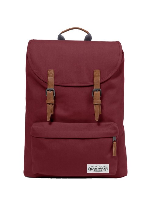 EASTPAK LONDON 15" laptop backpack bushy burgundy - Backpacks & School and Leisure
