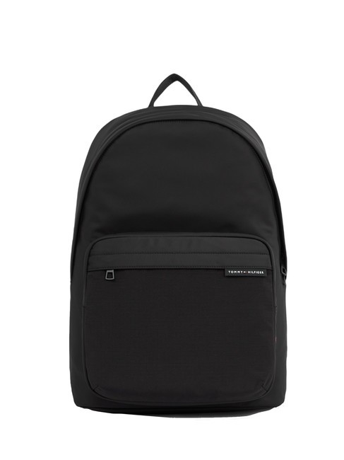 TOMMY HILFIGER TH ELEMENT REPREVE Backpack made of recycled fabric black - Laptop backpacks