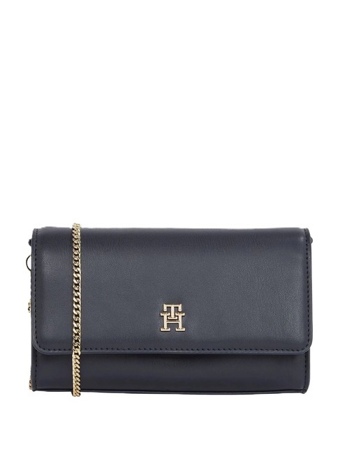 TOMMY HILFIGER TH ETERNITY Chain Mini Shoulder Bag space blue - Women’s Bags