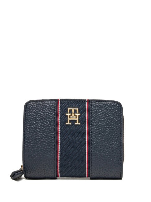 TOMMY HILFIGER TH LEGACY Small zip around wallet space blue - Women’s Wallets