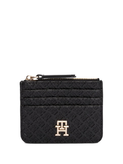 TOMMY HILFIGER TH ETERNITY Zip card holder black - Women’s Wallets