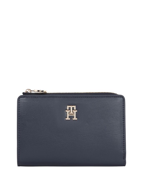 TOMMY HILFIGER TH DISTINCT Slim wallet space blue - Women’s Wallets