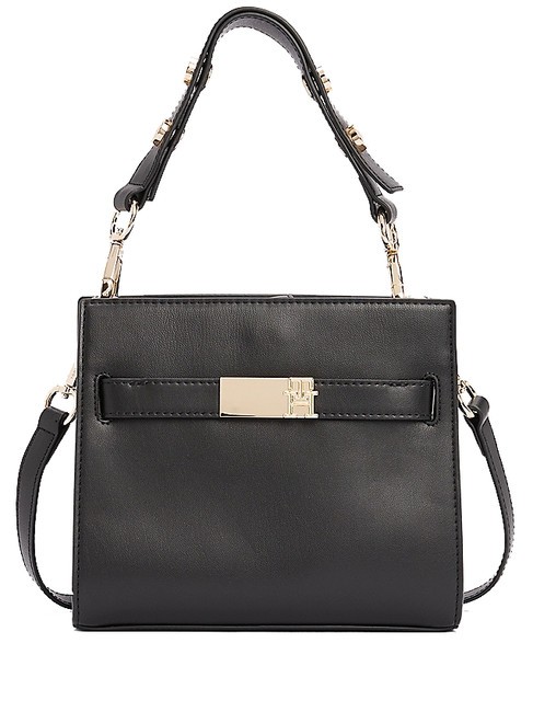 TOMMY HILFIGER TH HERITAGE Mini shoulder bag, with shoulder strap black - Women’s Bags
