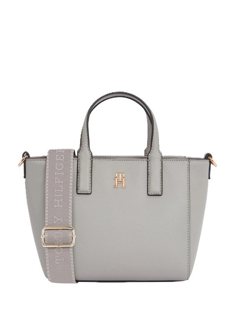 TOMMY HILFIGER TH SOFT LOGO Handbag, with shoulder strap universal grey - Women’s Bags
