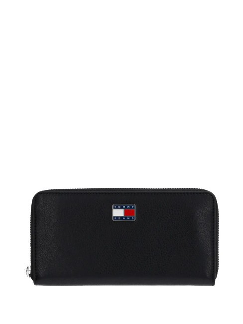TOMMY HILFIGER TOMMY JEANS PILLOW Zip Around Wallet black - Women’s Wallets