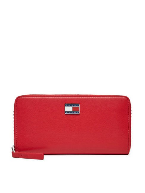 TOMMY HILFIGER TOMMY JEANS PILLOW Zip Around Wallet red hot - Women’s Wallets