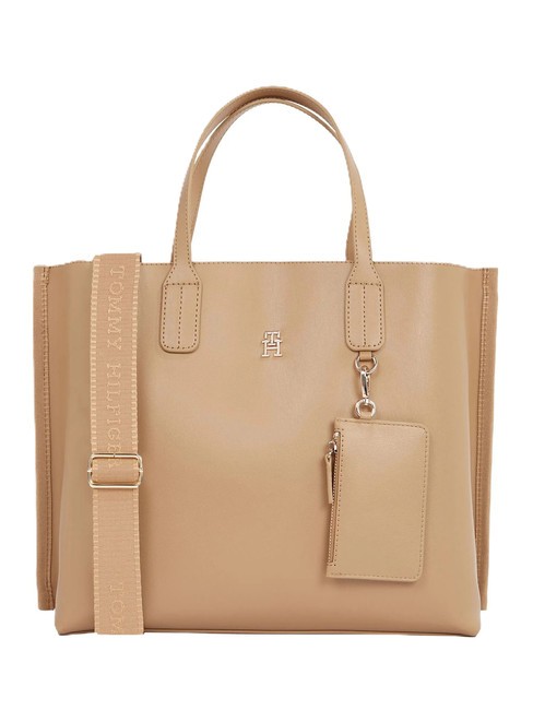 TOMMY HILFIGER TH DISTINCT Handbag, with shoulder strap safari canvas - Women’s Bags