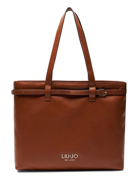 LIUJO EVRIM Shopping bag with studs Deer - Women’s Bags