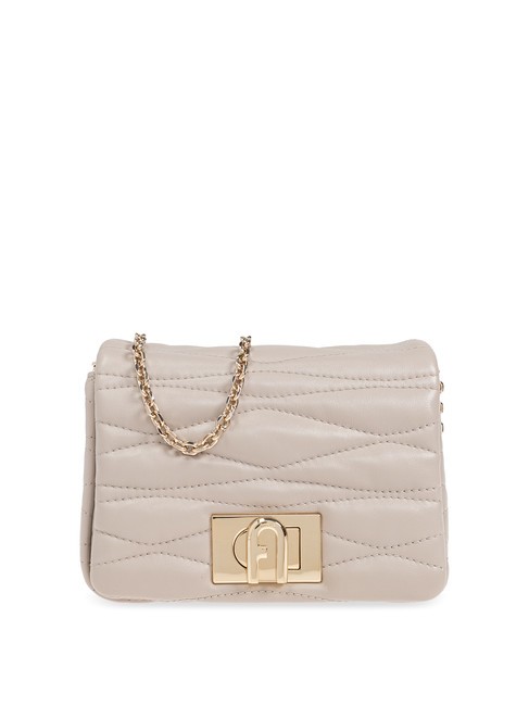 FURLA 1927 Mini leather shoulder bag vanilla - Women’s Bags