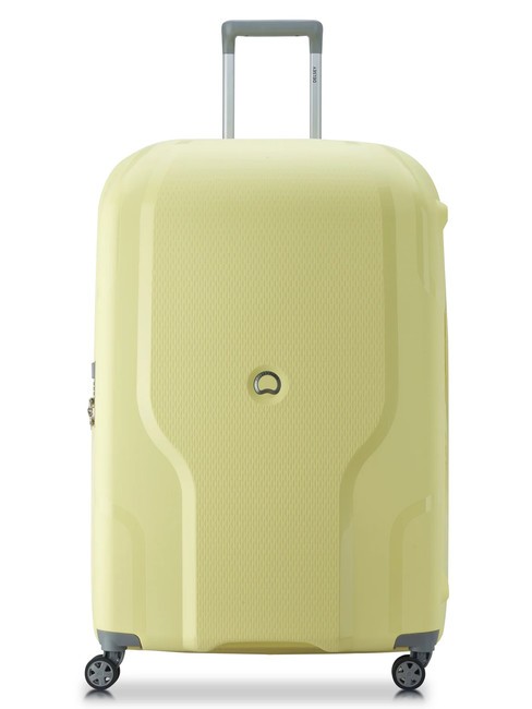 DELSEY CLAVEL MR  Extra Large Trolley, Expandable yellow ball - Rigid Trolley Cases