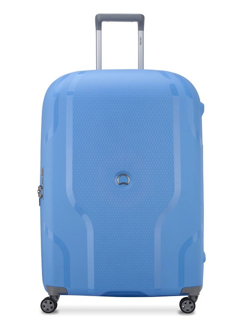 DELSEY CLAVEL MR  Large, expandable trolley china blue - Rigid Trolley Cases