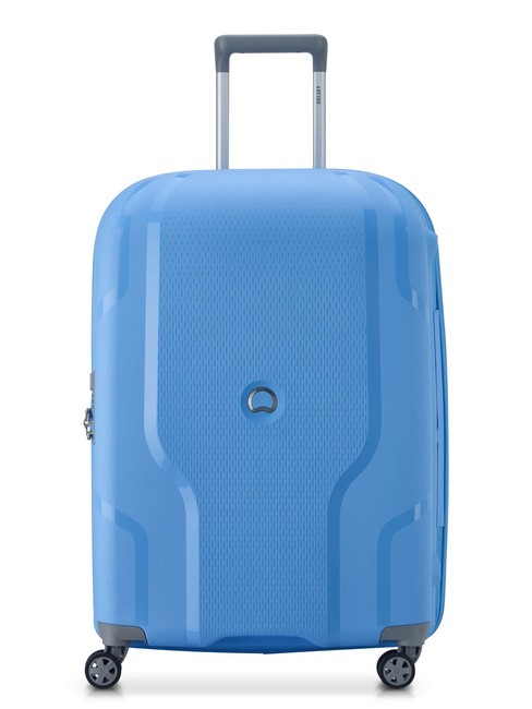 DELSEY CLAVEL MR  Medium Trolley, Expandable china blue - Rigid Trolley Cases