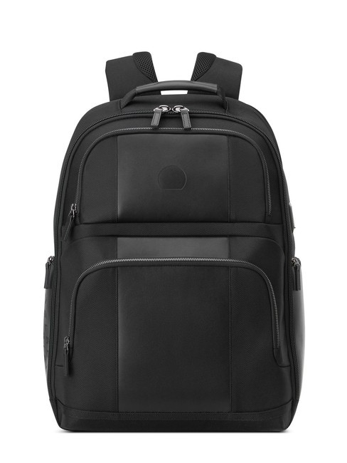DELSEY WAGRAM Nylon backpack for 17.3" laptop Black - Laptop backpacks