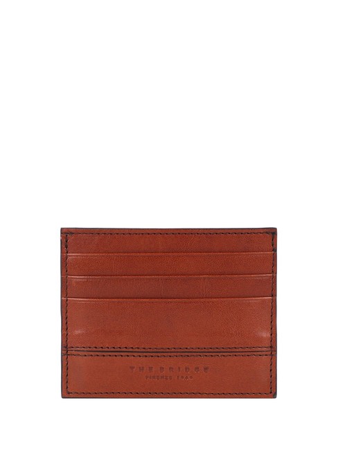 THE BRIDGE VESPUCCI  Leather wallet BROWN - Men’s Wallets