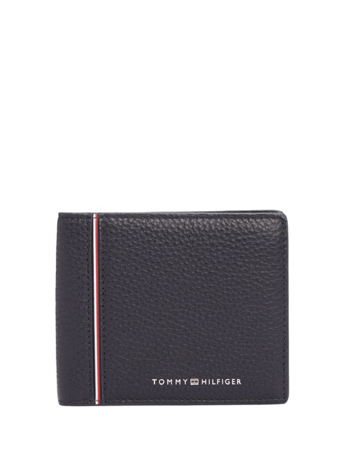 TOMMY HILFIGER TH CORP Leather wallet space blue - Men’s Wallets
