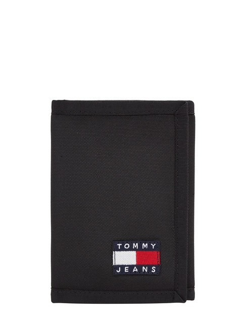 TOMMY HILFIGER TOMMY JEANS Vertical wallet black - Men’s Wallets