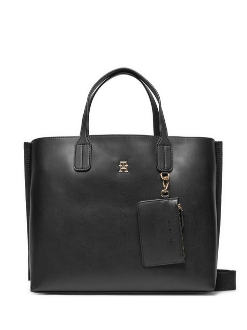TOMMY HILFIGER TH DISTINCT Handbag, with shoulder strap black - Women’s Bags