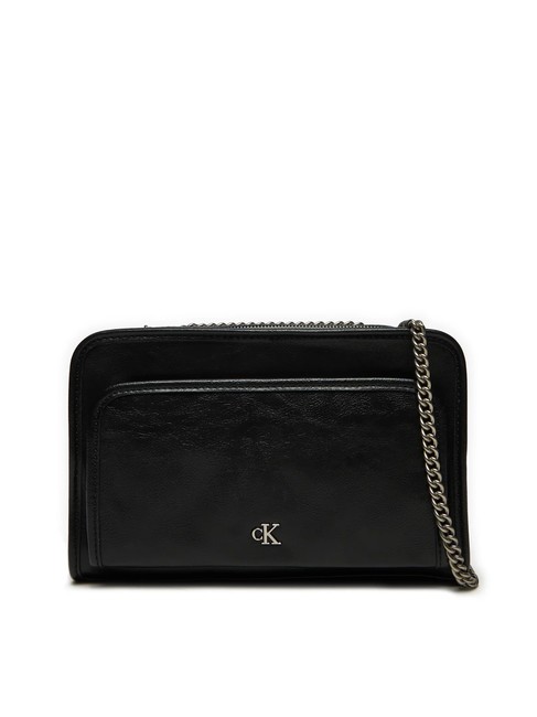 CALVIN KLEIN UTILITY Small metal shoulder bag pvh black - Women’s Bags