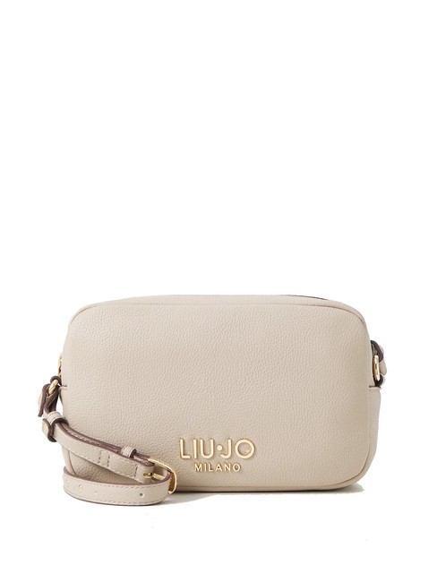 LIUJO EVRIM Camera case bag with studs NEUTRAL - Women’s Bags