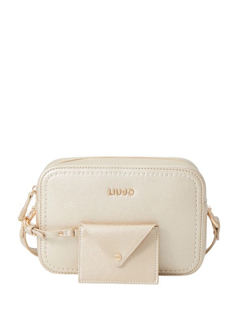 LIUJO MANHATTAN Camera case bag with pouch gold - Women’s Bags