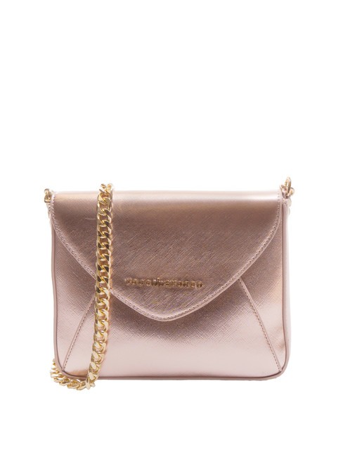 ROCCOBAROCCO JODIE Clutch bag with chain shoulder strap pink - Women’s Bags